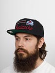 Бейсболка MITCHELL NESS арт. 6HSSLD21213-CAVBLCK Colorado Avalanche NHL (черный)